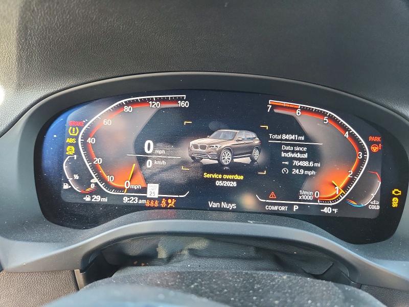 Aukcja sprzedaży 2020 Bmw X3, vin: 5UXTY5C0XLLT38571, numer aukcji: 69568926