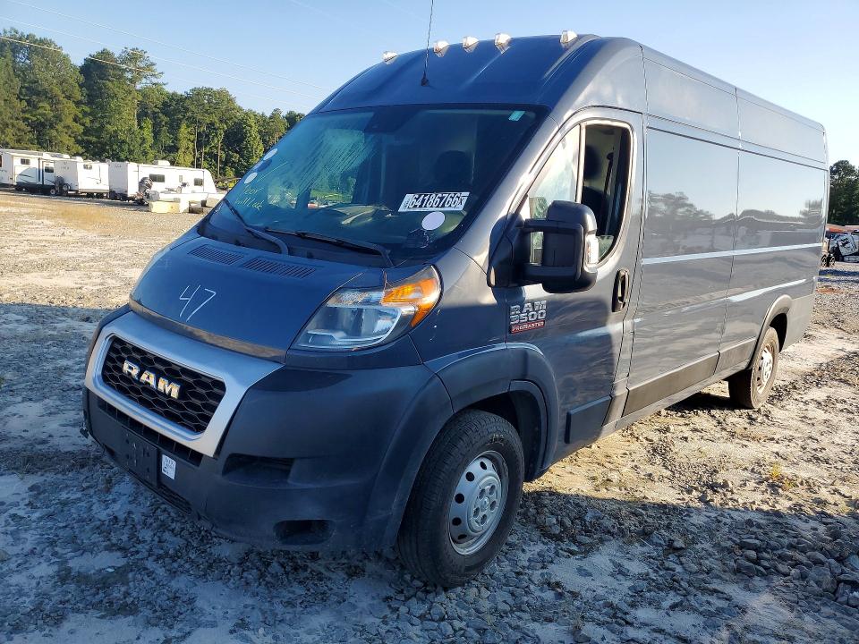 Auction sale of the 2021 Ram Promaster 3500, vin: 3C6MRVJG8ME586550, lot number: 64186766