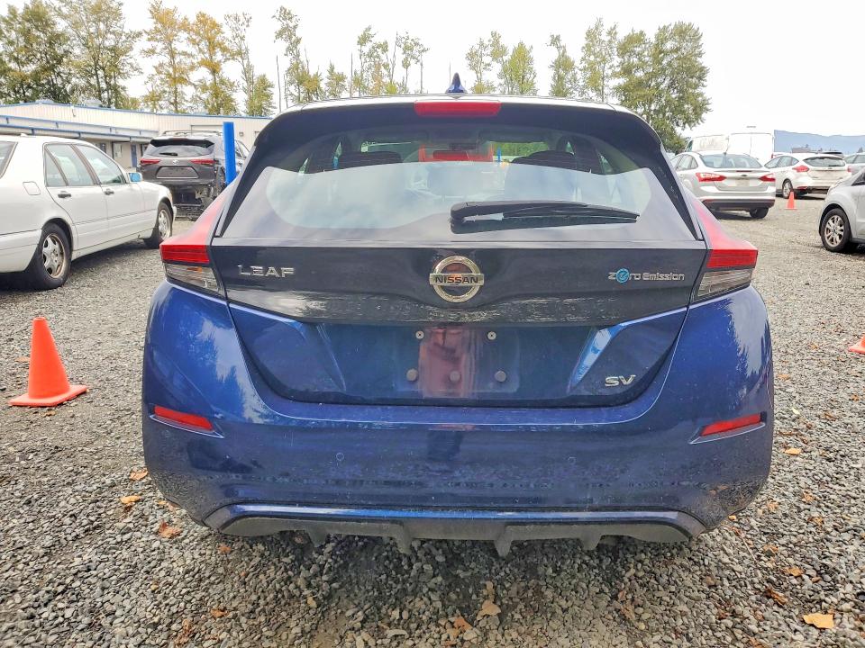 2022 Nissan Leaf მანქანა იყიდება აუქციონზე, vin: 1N4AZ1CV8NC555037, აუქციონის ნომერი: 70358526