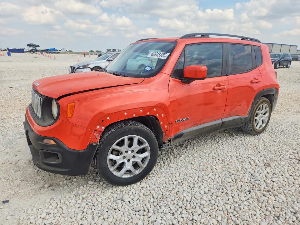 2015 Jeep Renegade მანქანა იყიდება აუქციონზე, vin: ZACCJABT5FPB85785, აუქციონის ნომერი: 69943786