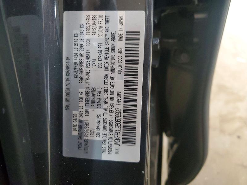 Aukcja sprzedaży 2025 Mazda Cx-5, vin: JM3KFBCL9S0678927, numer aukcji: 67675216