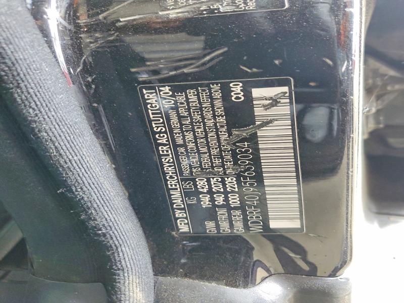 Продаж на аукціоні авто 2005 Mercedes-benz C, vin: WDBRF40J95F639034, номер лоту: 67386366