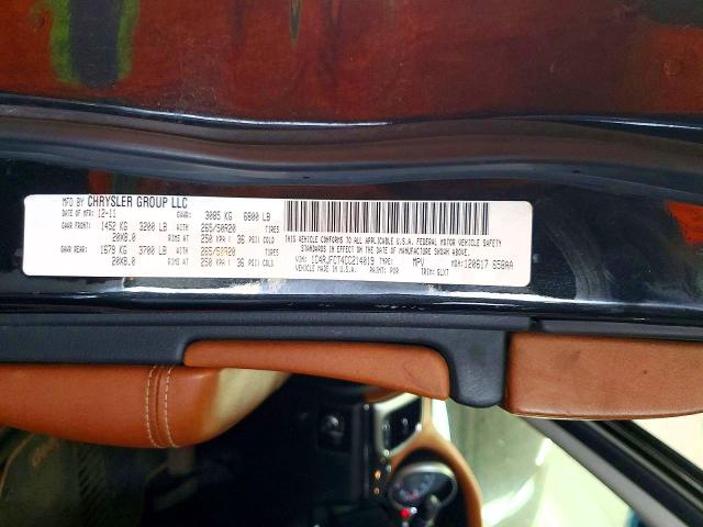 Aukcja sprzedaży 2012 Jeep Grand Cherokee, vin: 1C4RJFCT4CC214019, numer aukcji: 67502886