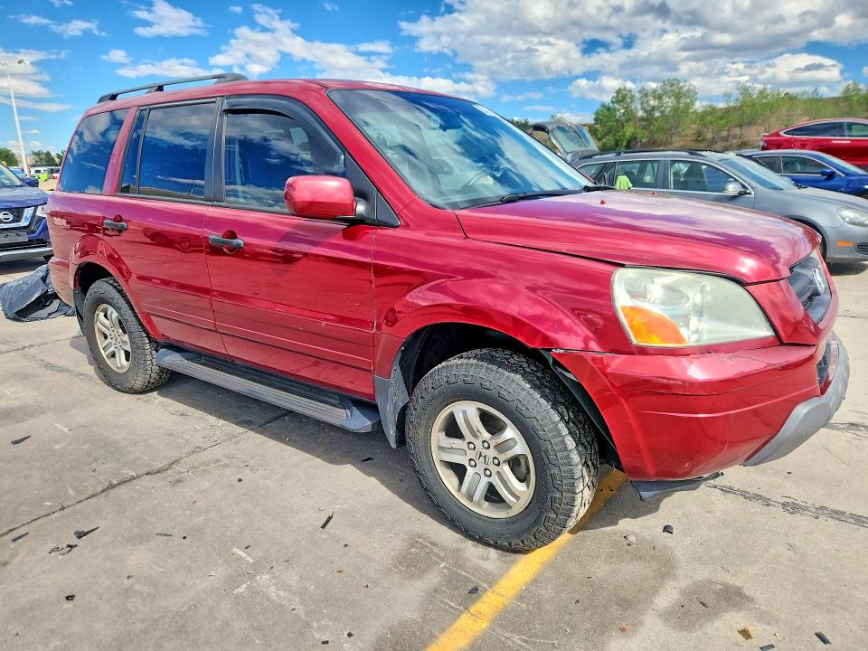 2003 Honda Pilot მანქანა იყიდება აუქციონზე, vin: 2HKYF18443H543213, აუქციონის ნომერი: 67438806