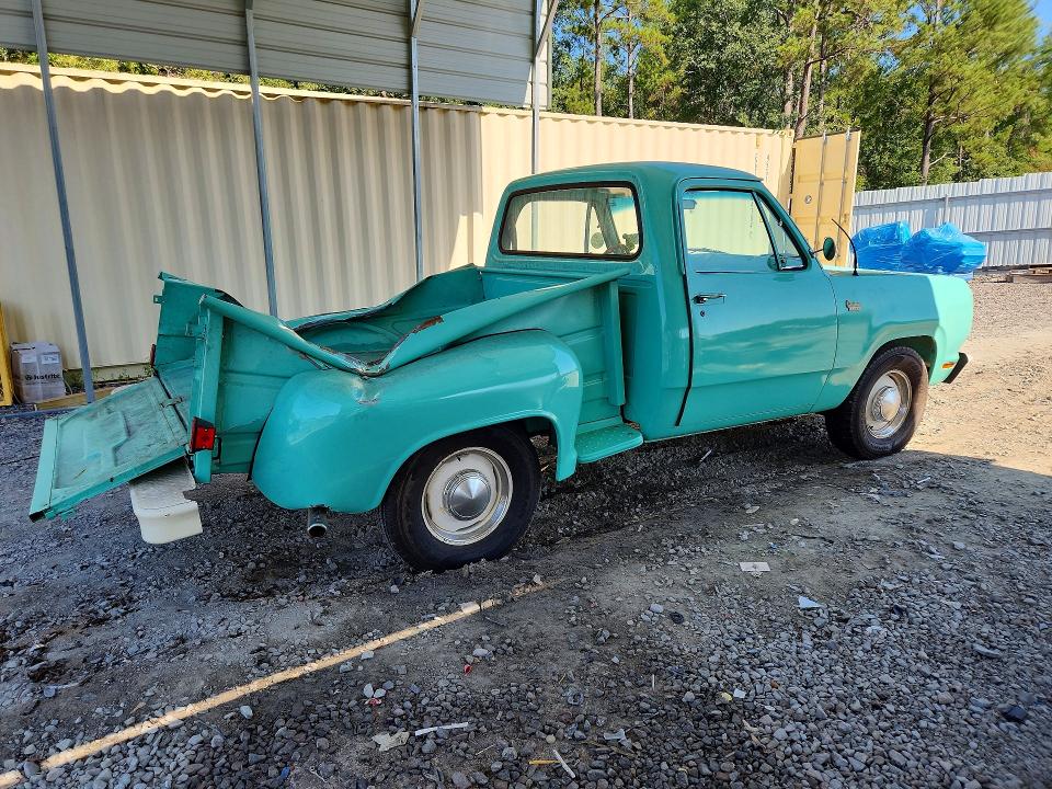 67595656 :رقم المزاد ، D13BE6S209710 vin ، 1976 Dodge D100 1/2 Ton مزاد بيع