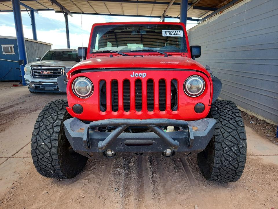 67023566 :رقم المزاد ، 1C4BJWFG8GL295144 vin ، 2016 Jeep Wrangler Unlimited مزاد بيع