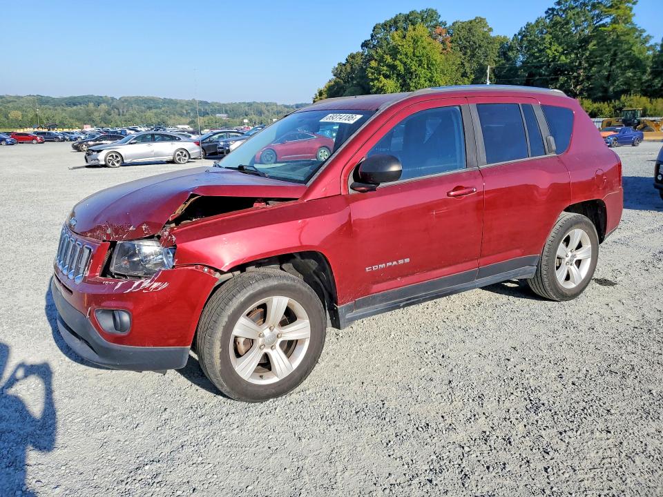 2014 Jeep Compass მანქანა იყიდება აუქციონზე, vin: 1C4NJCBB4ED894054, აუქციონის ნომერი: 69314186