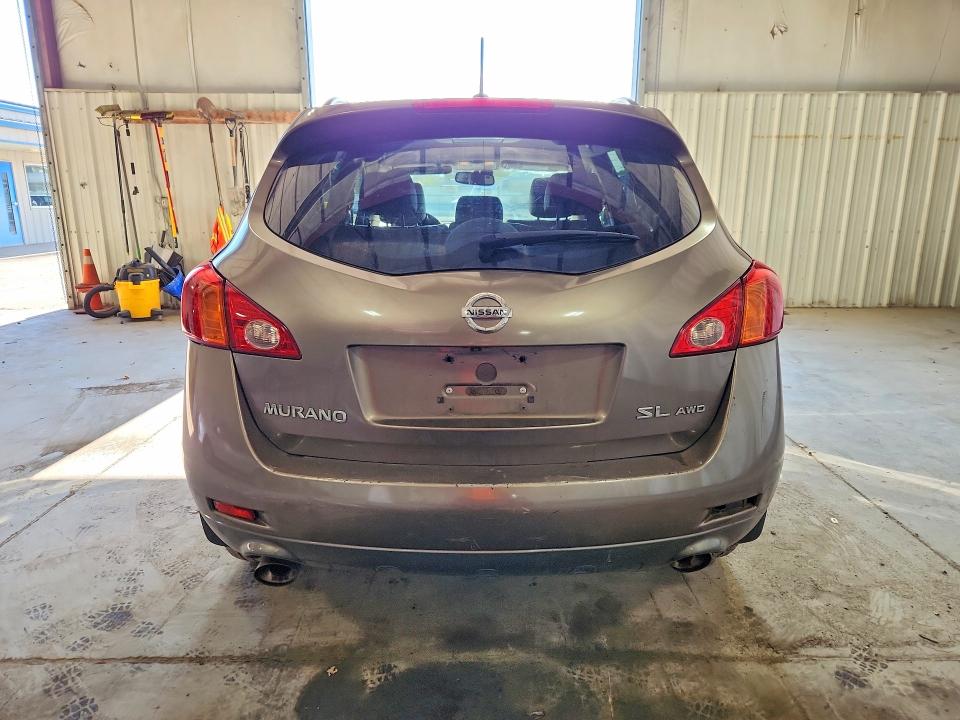 2009 Nissan Murano მანქანა იყიდება აუქციონზე, vin: JN8AZ18W09W208371, აუქციონის ნომერი: 70663766