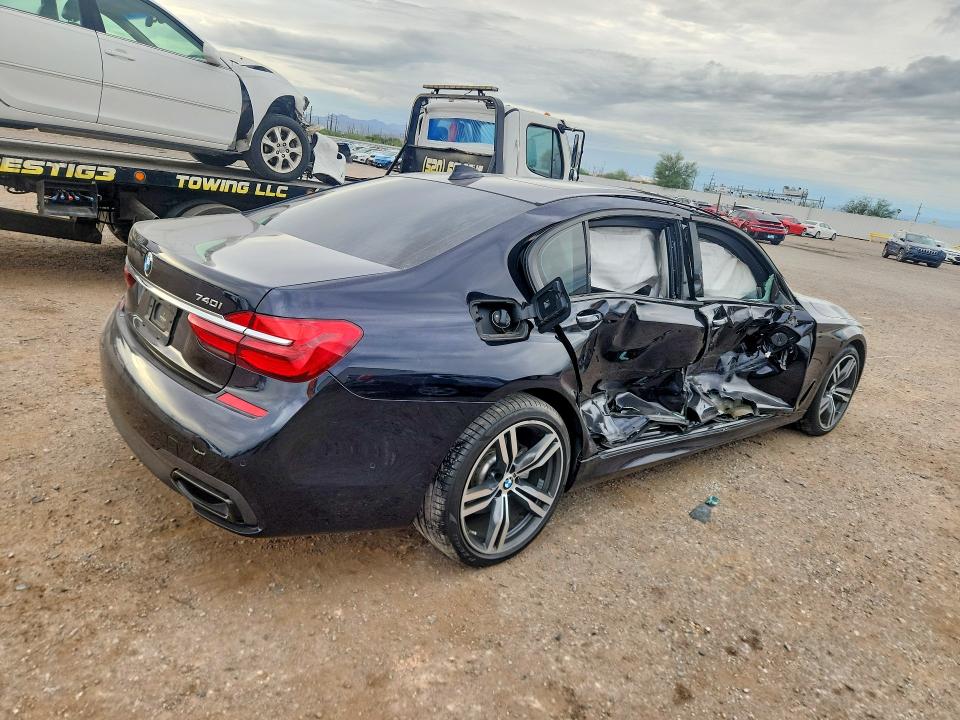 2019 Bmw 740 მანქანა იყიდება აუქციონზე, vin: WBA7E2C55KB454932, აუქციონის ნომერი: 70832436