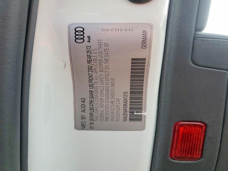 Aukcja sprzedaży 2019 Audi A4, vin: WAUENAF43KA041210, numer aukcji: 67727086