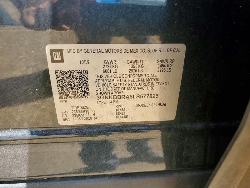 Продажа на аукционе авто 2020 Chevrolet Blazer, vin: 3GNKBBRA6LS577825, номер лота: 67628466