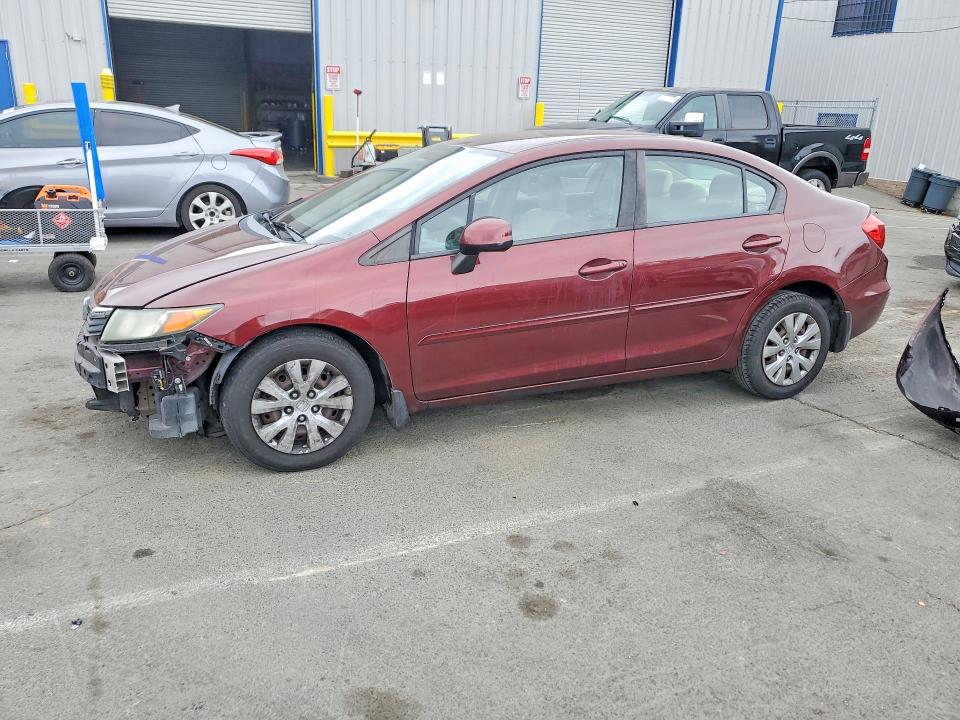 Продаж на аукціоні авто 2012 Honda Civic, vin: 19XFB2F52CE345660, номер лоту: 67373206