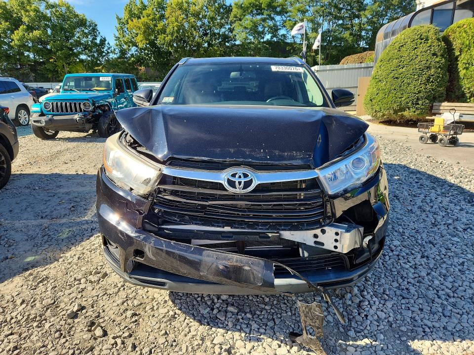 70330076 :رقم المزاد ، 5TDJKRFH0GS295592 vin ، 2016 Toyota Highlander مزاد بيع