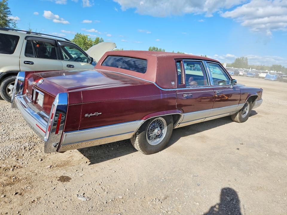 68934356 :رقم المزاد ، 1G6DW5178MR717839 vin ، 1991 Cadillac Brougham مزاد بيع