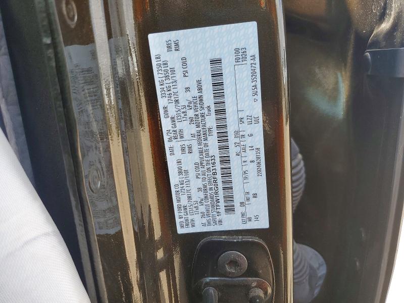 Продаж на аукціоні авто 2024 Ford F150, vin: 1FTFW1RG0RFB31633, номер лоту: 68094906
