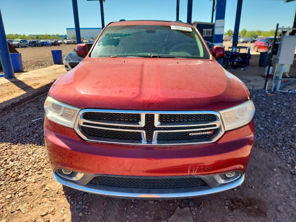 2015 Dodge Durango მანქანა იყიდება აუქციონზე, vin: 1C4RDHAG5FC176345, აუქციონის ნომერი: 70354436