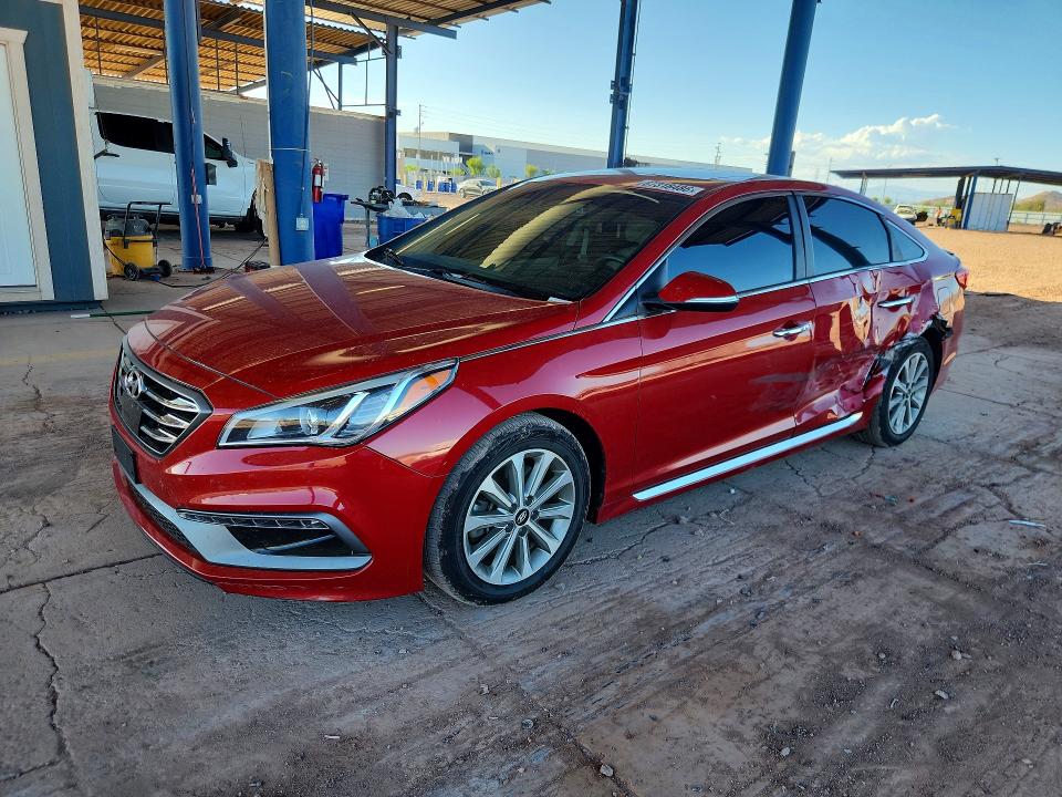 2017 Hyundai Sonata მანქანა იყიდება აუქციონზე, vin: 5NPE34AF6HH586760, აუქციონის ნომერი: 67318486
