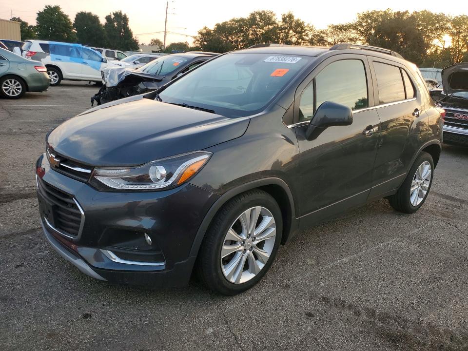 Auction sale of the 2019 Chevrolet Trax, vin: 3GNCJMSB0KL160344, lot number: 67838276