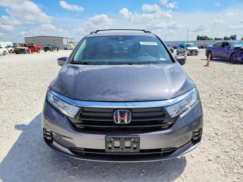 2022 Honda Odyssey მანქანა იყიდება აუქციონზე, vin: 5FNRL6H87NB058384, აუქციონის ნომერი: 68998456