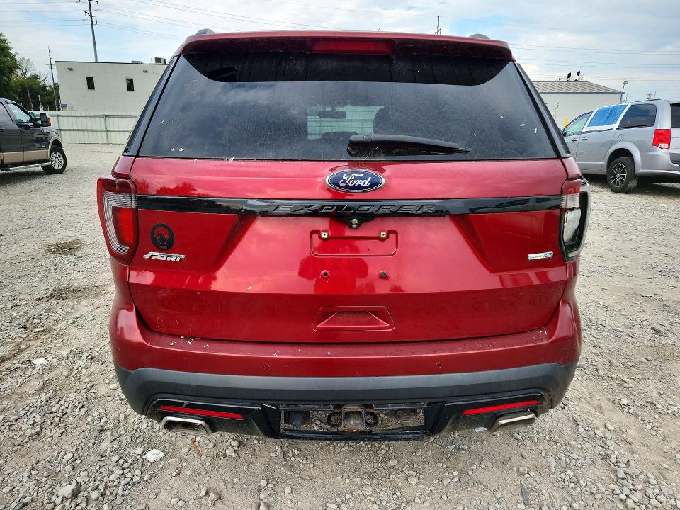 69501686 :رقم المزاد ، 1FM5K8GT1HGD82519 vin ، 2017 Ford Explorer مزاد بيع