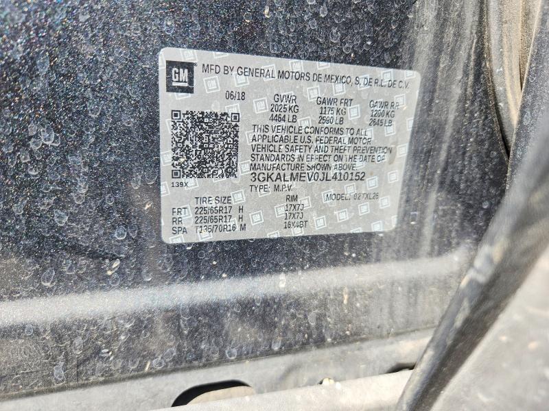 Aukcja sprzedaży 2018 Gmc Terrain, vin: 3GKALMEV0JL410152, numer aukcji: 68082526
