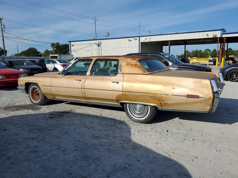 1971 Cadillac Fleetwoo მანქანა იყიდება აუქციონზე, vin: 681691Q228805, აუქციონის ნომერი: 70415706