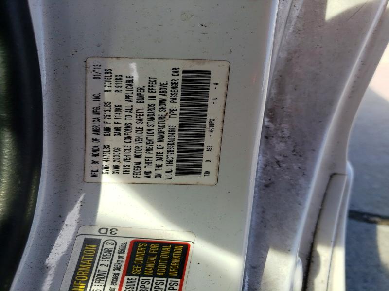 Aukcja sprzedaży 2013 Honda Accord, vin: 1HGCT2B85DA004663, numer aukcji: 68424366