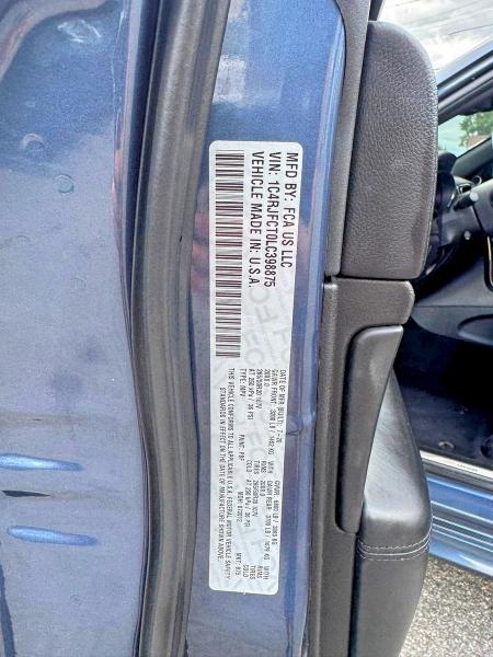 Продаж на аукціоні авто 2020 Jeep Grand Cherokee, vin: 1C4RJFCT0LC398875, номер лоту: 68618486