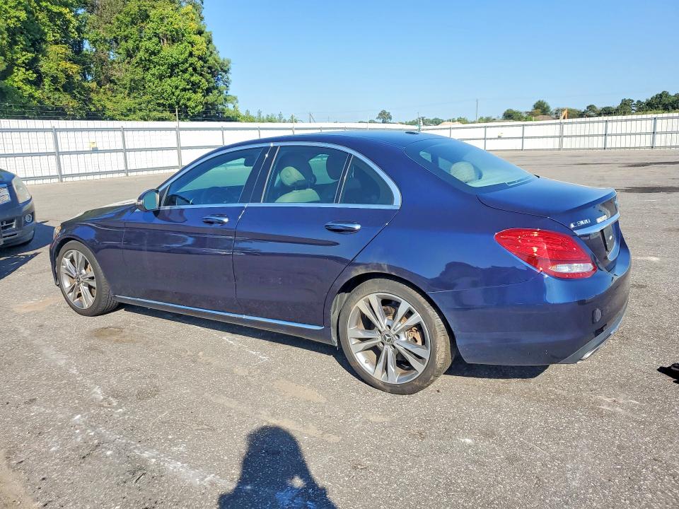 2018 Mercedes-benz C მანქანა იყიდება აუქციონზე, vin: 55SWF4JB8JU265976, აუქციონის ნომერი: 69411006