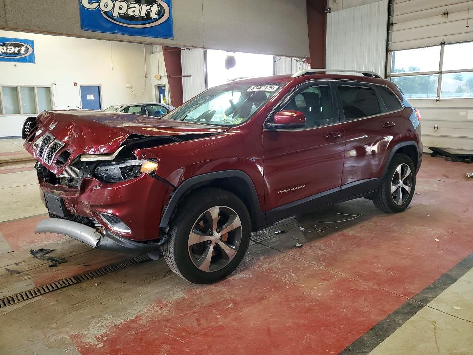 67401176 :رقم المزاد ، 1C4PJMDX0KD334695 vin ، 2019 Jeep Cherokee مزاد بيع