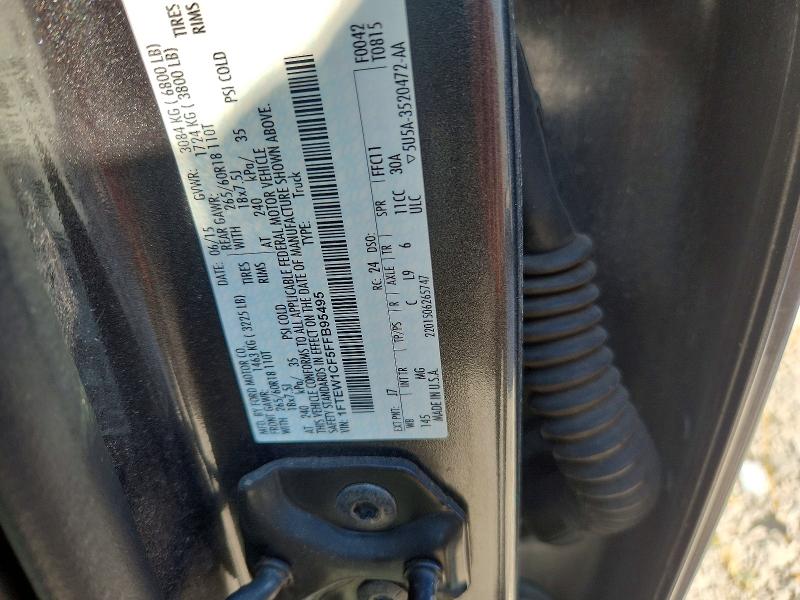 Aukcja sprzedaży 2015 Ford F150, vin: 1FTEW1CF5FFB95495, numer aukcji: 68837856
