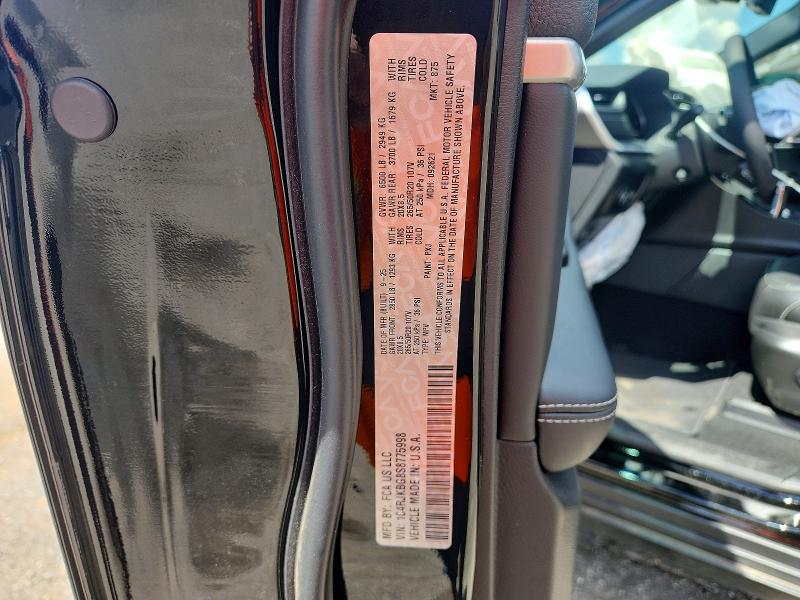 2025 Jeep Grand Cherokee მანქანა იყიდება აუქციონზე, vin: 1C4RJKBG8S8775998, აუქციონის ნომერი: 67468226