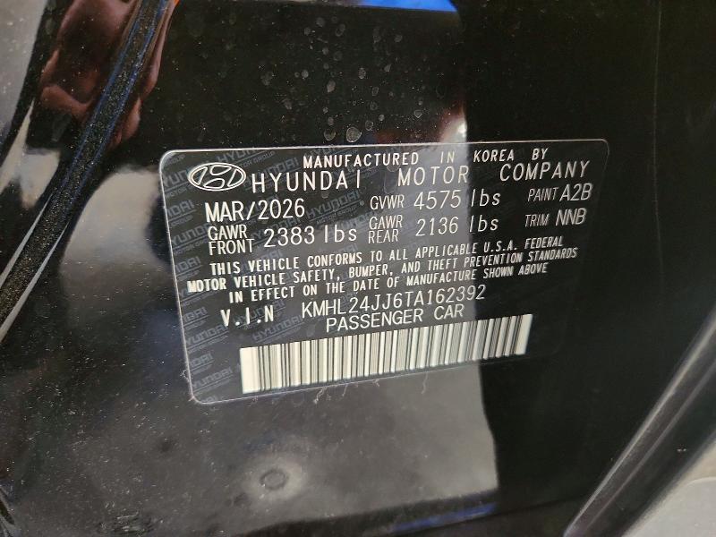 Aukcja sprzedaży 2026 Hyundai Sonata Hybrid, vin: KMHL24JJ6TA162392, numer aukcji: 70898106