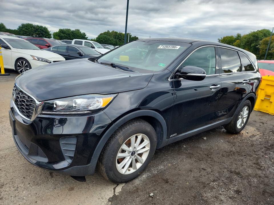 71203786 :رقم المزاد ، 5XYPGDA31KG551819 vin ، 2019 Kia Sorento مزاد بيع