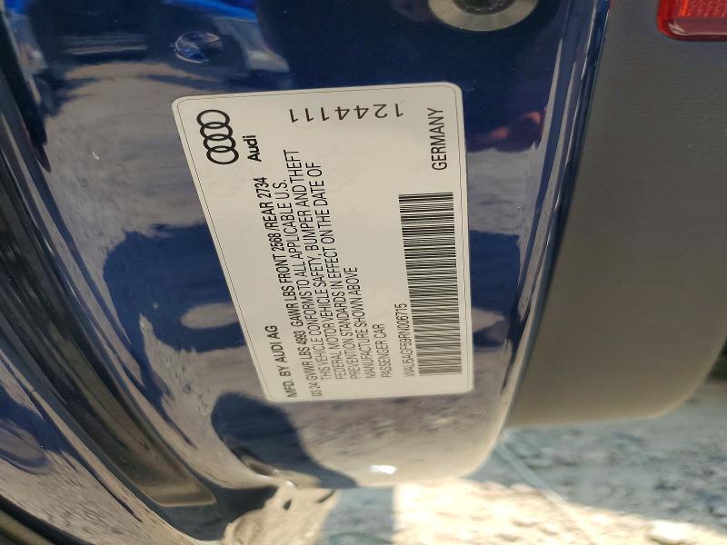 67279756 :رقم المزاد ، WAU5AGF59RN006715 vin ، 2024 Audi A5 مزاد بيع