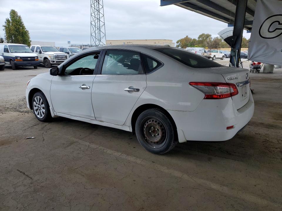 2015 Nissan Sentra მანქანა იყიდება აუქციონზე, vin: 3N1AB7AP3FL650510, აუქციონის ნომერი: 69375086