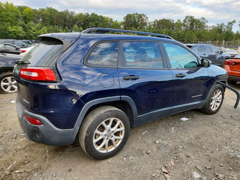 69539836 :رقم المزاد ، 1C4PJLABXFW597385 vin ، 2015 Jeep Cherokee مزاد بيع