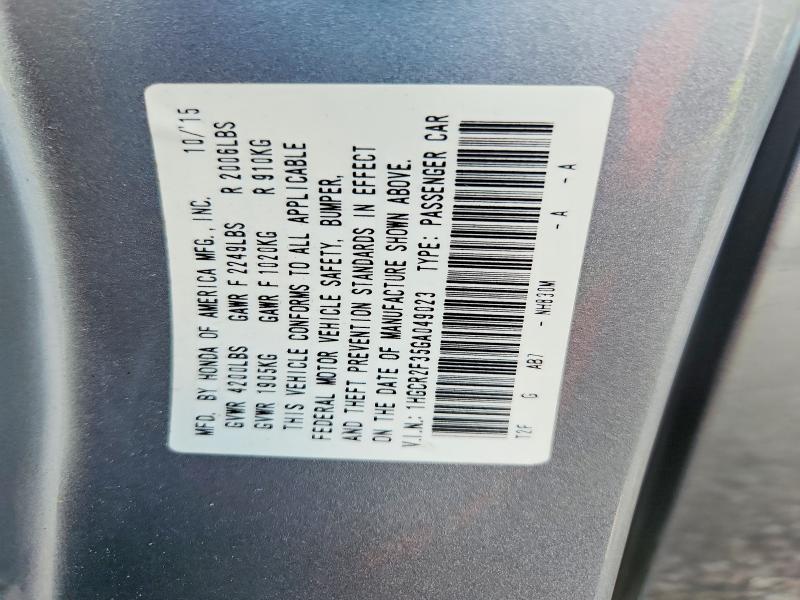 Aukcja sprzedaży 2016 Honda Accord, vin: 1HGCR2F35GA049023, numer aukcji: 65963756