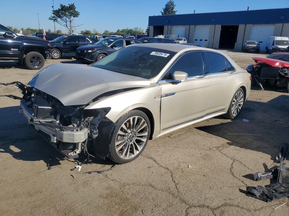 70638476 :رقم المزاد ، 1LN6L9SK1H5609208 vin ، 2017 Lincoln Continental مزاد بيع