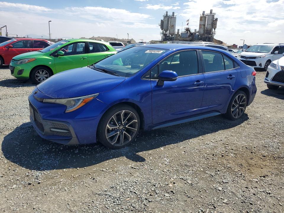 Auction sale of the 2020 Toyota Corolla, vin: JTDS4RCE3LJ050754, lot number: 70000206