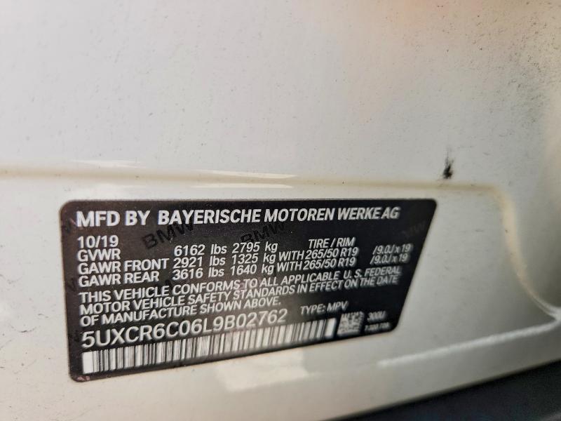 Aukcja sprzedaży 2020 Bmw X5, vin: 5UXCR6C06L9B02762, numer aukcji: 69921676