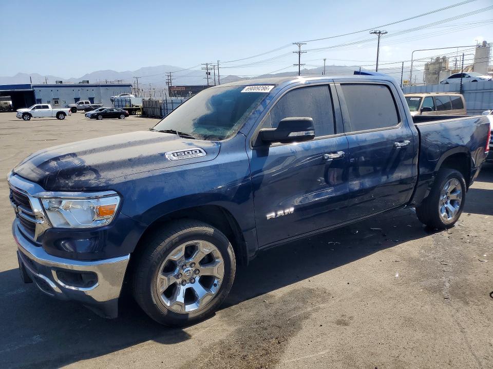 2019 Ram 1500 მანქანა იყიდება აუქციონზე, vin: 1C6RREFT2KN761105, აუქციონის ნომერი: 69009286