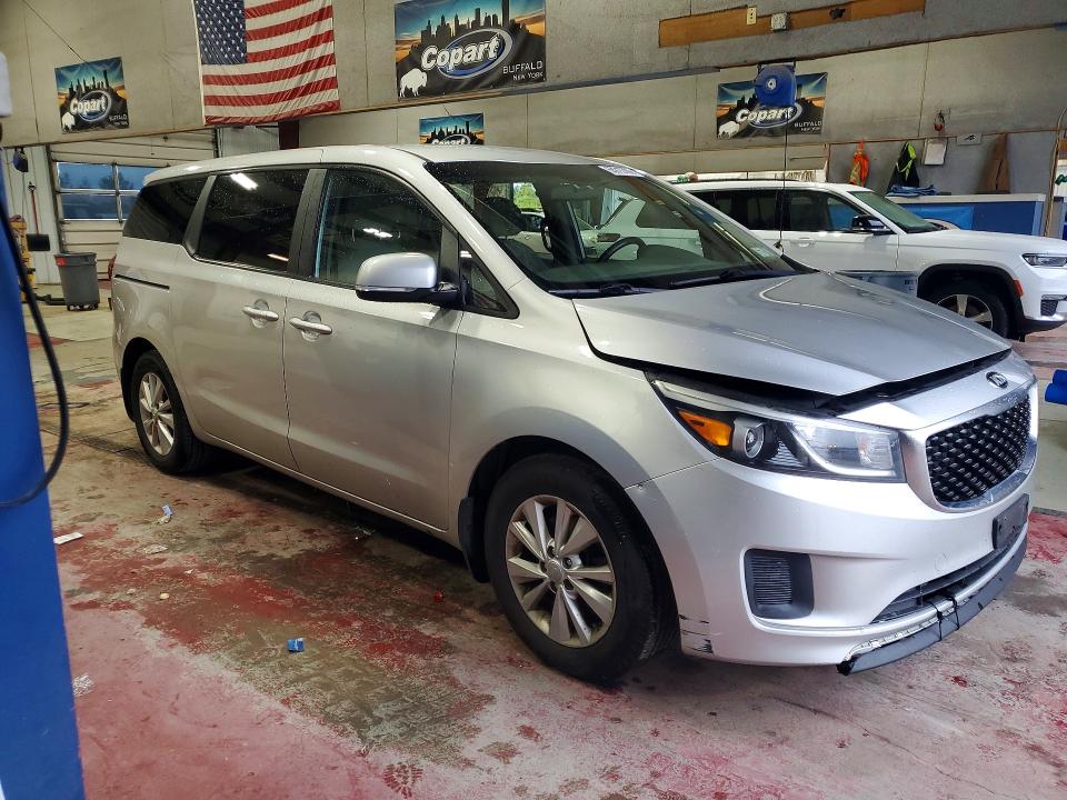 2017 Kia Sedona მანქანა იყიდება აუქციონზე, vin: KNDMB5C11H6301432, აუქციონის ნომერი: 68915786