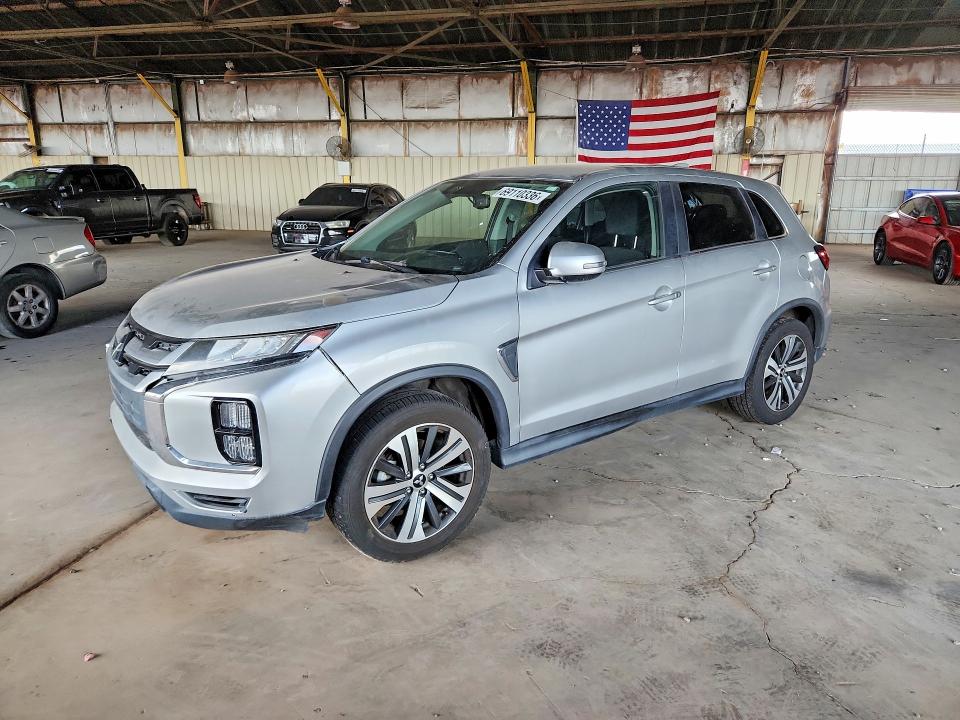 2021 Mitsubishi Outlander Sport მანქანა იყიდება აუქციონზე, vin: JA4APVAU4MU015222, აუქციონის ნომერი: 69110336