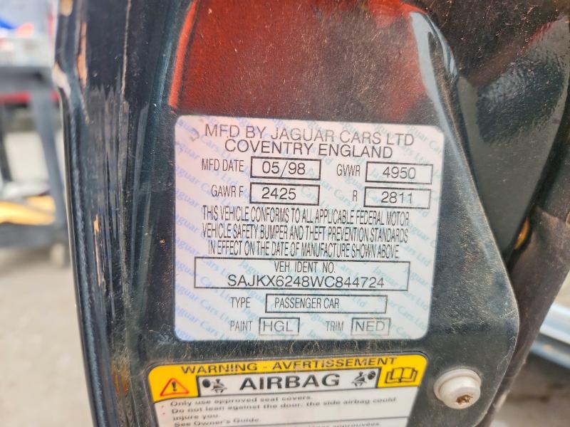 Aukcja sprzedaży 1998 Jaguar Vandenplas, vin: SAJKX6248WC844724, numer aukcji: 69976196