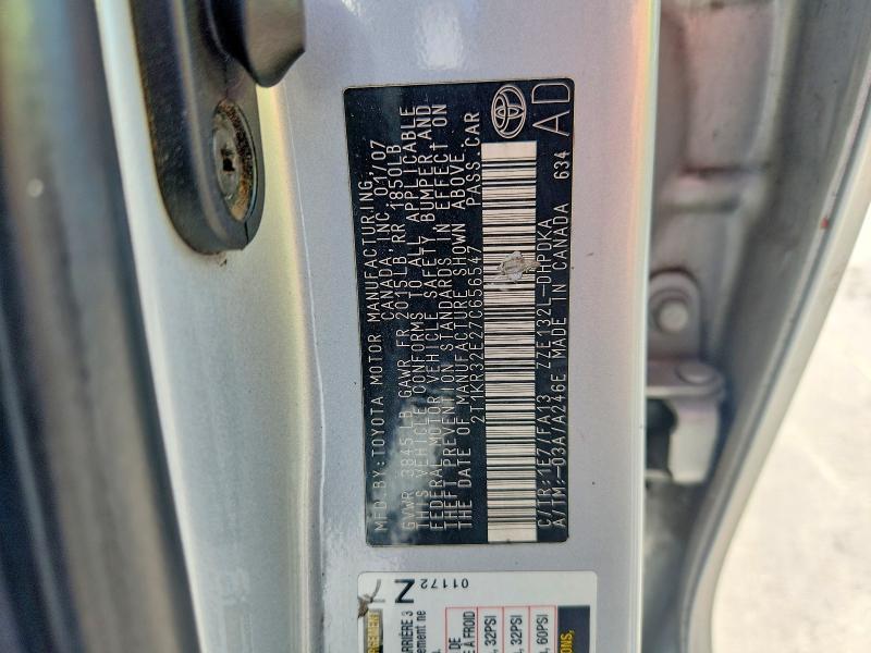 Продаж на аукціоні авто 2007 Toyota Matrix, vin: 2T1KR32E27C656547, номер лоту: 66602266