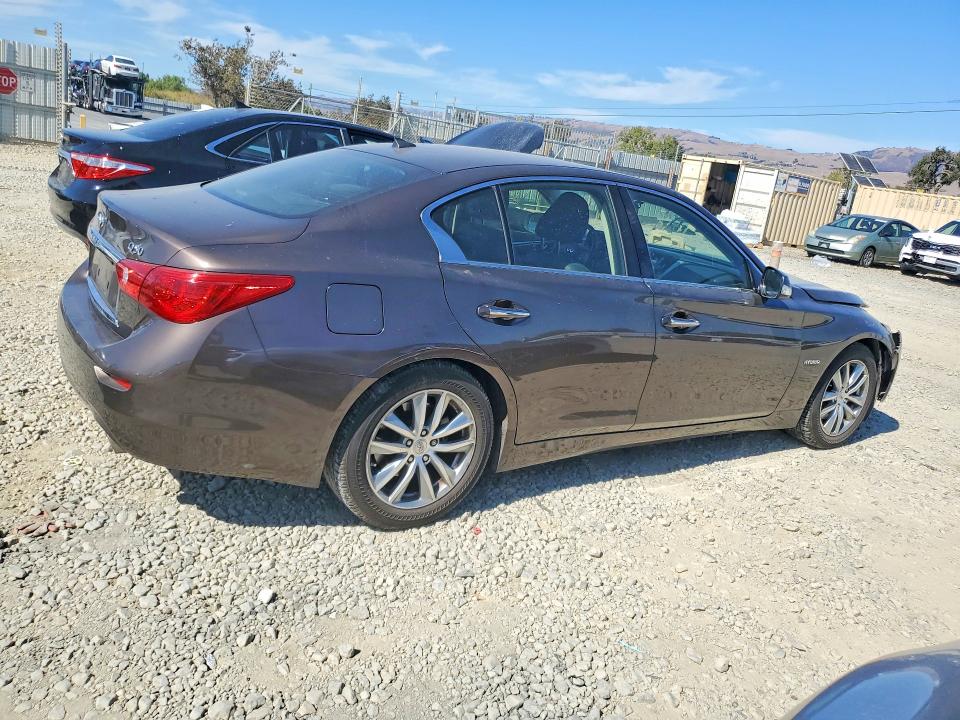 2014 Infiniti Q50 Hybrid მანქანა იყიდება აუქციონზე, vin: JN1AV7AP7EM691542, აუქციონის ნომერი: 68661556