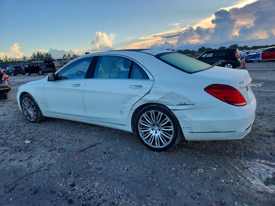70142636 :رقم المزاد ، WDDUG8CBXFA195266 vin ، 2015 Mercedes-benz S مزاد بيع