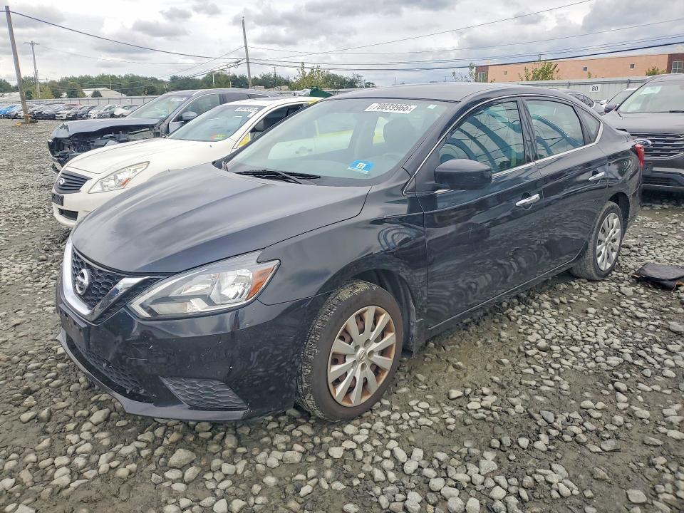 2017 Nissan Sentra მანქანა იყიდება აუქციონზე, vin: 3N1AB7AP6HL660712, აუქციონის ნომერი: 70039966
