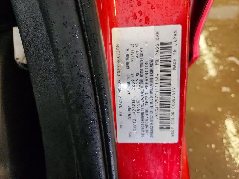 Aukcja sprzedaży 2014 Mazda 6, vin: JM1GJ1V57E1111684, numer aukcji: 68810276